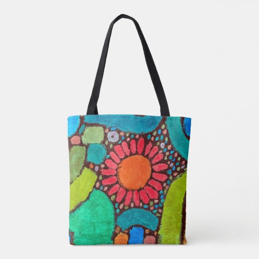 Vloer in de Valley, Klee Tote Bag (Achterkant)