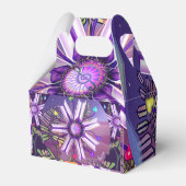 Vloer in de woestijnvaten bedankdoosjes (Achterkant)