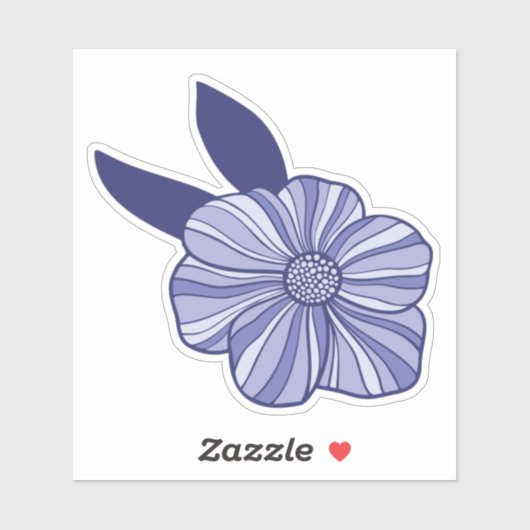 Vloer, lijn art Sticker (Vel)