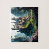 Vloer Meadow Castle Jigzaag Puzzle Legpuzzel (Verticaal)