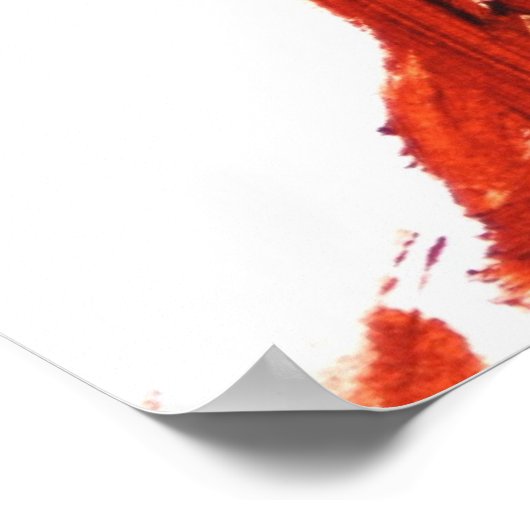 Vloer met pop - Kunstafdrukken Poster (Hoek)