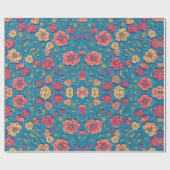 Vloer naadloos patroon cadeaupapier (Vlak)