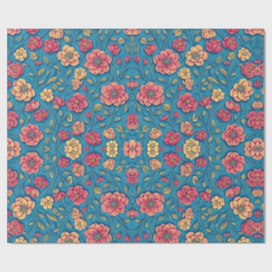 Vloer naadloos patroon cadeaupapier (Vlak)