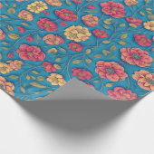 Vloer naadloos patroon cadeaupapier (Hoek)