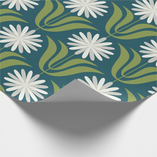 Vloer naadloos patroonontwerp. Scandinavische stij Cadeaupapier (Hoek)