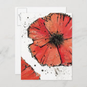 Vloer op een witte achtergrond briefkaart (Voorkant / Achterkant)