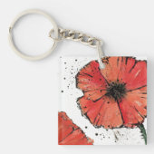 Vloer op een Witte Achtergrond Sleutelhanger (Voorkant)