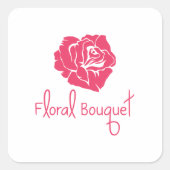 Vloer - Sticker in vierkant (Voorkant)