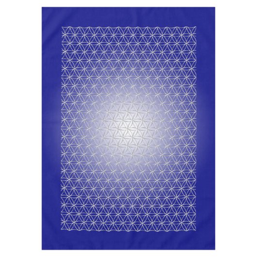 Vloer van het leven / Blume des Lebens - patroonzi Tafelkleed (Voorkant)