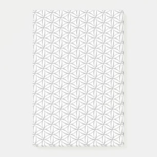 Vloer van het leven / Blume des Lebens - zilveren  Post-it® Notes