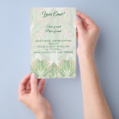 Vloer van het paradijs flyer (Hand)