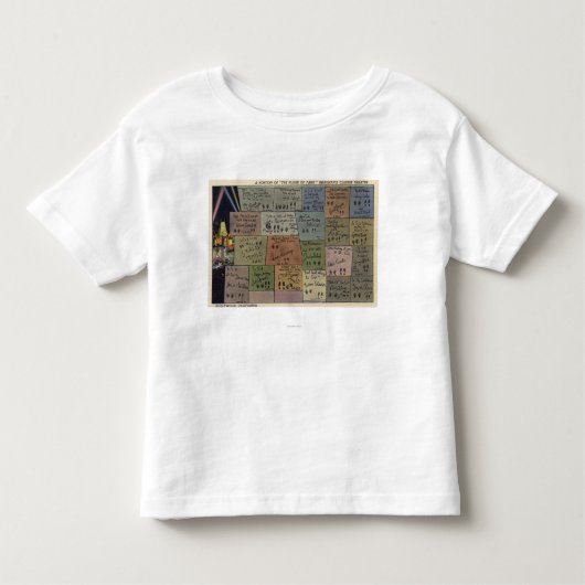 Vloer van het Spel, Grauman's Chinese theater Kinder Shirts (Voorkant)