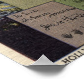 Vloer van het Spel, Grauman's Chinese theater Poster (Hoek)