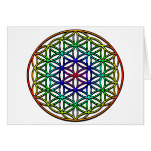 Vloer van het symbool voor de heilige geometrie (r