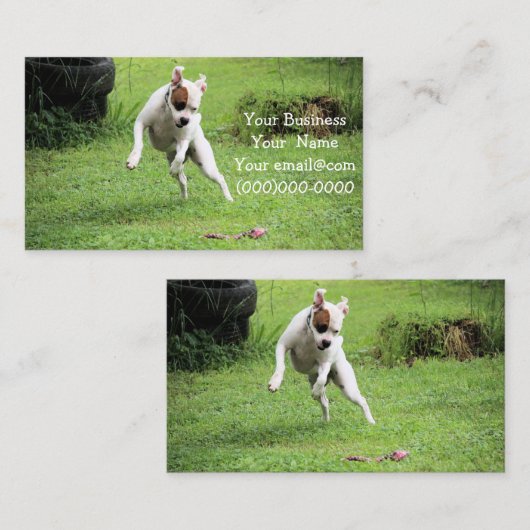 Vloer Visitekaartje (Voorkant / Achterkant)