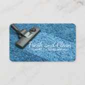 Vloer voor het reinigen tapijt visitekaartje (Voorkant)