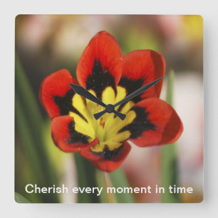 Vloer voor koeling vierkante klok