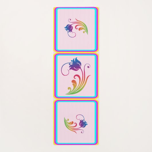 Vloer Yoga Mat (Achterkant)