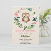 Vloerbaars uitnodigen kaart (Staand voorkant)