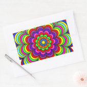 Vloerbarst Rechthoekige Sticker (Envelop)