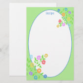  vloerbedekking briefpapier (Voorkant / Achterkant)