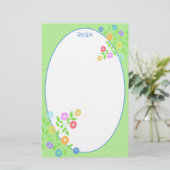  vloerbedekking briefpapier (Staand voorkant)