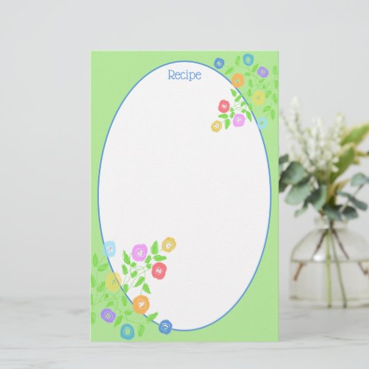 vloerbedekking briefpapier (Staand voorkant)