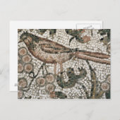 Vloerbedekking met een vogel, 4e eeuw AD (m Briefkaart (Voorkant / Achterkant)