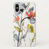 Vloerbedekking - Waterverf bloemen en gedichten Case-Mate iPhone Case (Achterkant)