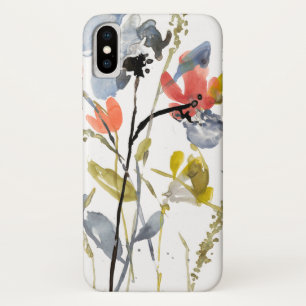 Vloerbedekking - Waterverf bloemen en gedichten Case-Mate iPhone Case