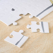 Vloerbedekking - Waterverf bloemen en gedichten Legpuzzel (Zijkant)