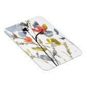 Vloerbedekking - Waterverf bloemen en gedichten Magneet (Rechterzijde)