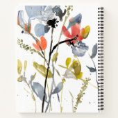 Vloerbedekking - Waterverf bloemen en gedichten Notitieboek (Achterkant)