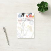 Vloerbedekking - Waterverf bloemen en gedichten Post-it® Notes (Kantoor)
