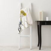 Vloerbedekking - Waterverf bloemen en gedichten Sherpa Deken (In situ)