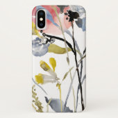Vloerbedekking - Waterverf Pastel Flowers Case-Mate iPhone Case (Achterkant)