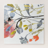 Vloerbedekking - Waterverf Pastel Flowers Legpuzzel (Verticaal)