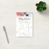 Vloerbedekking - Waterverf Pastel Flowers Post-it® Notes (Kantoor)