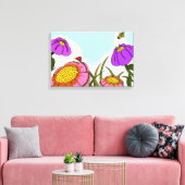 Vloerbeemdoek Canvas Afdruk (Insitu (Woonkamer))