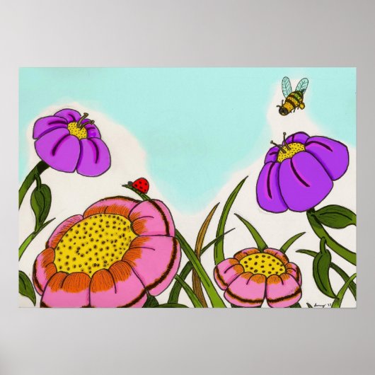 VloerbeemdPoster Poster (Voorkant)