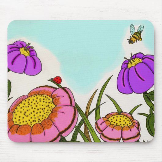 Vloerbeemdweit Mousepad Muismat (Voorkant)