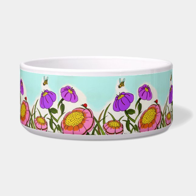 Vloerbeenmerg Pet Bowl Voerbakje (Voorkant)