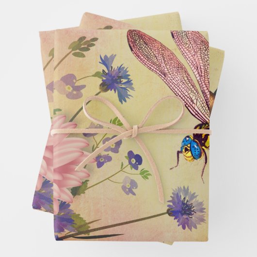 vloerbekkens Ephemera ontkoppeling Verpakking Inpakpapier Vel (In situ)