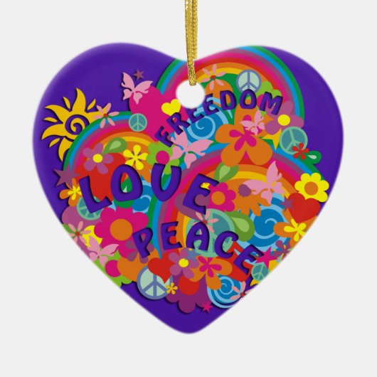 Vloerbekrachtiging | violet keramisch ornament (Voorkant)
