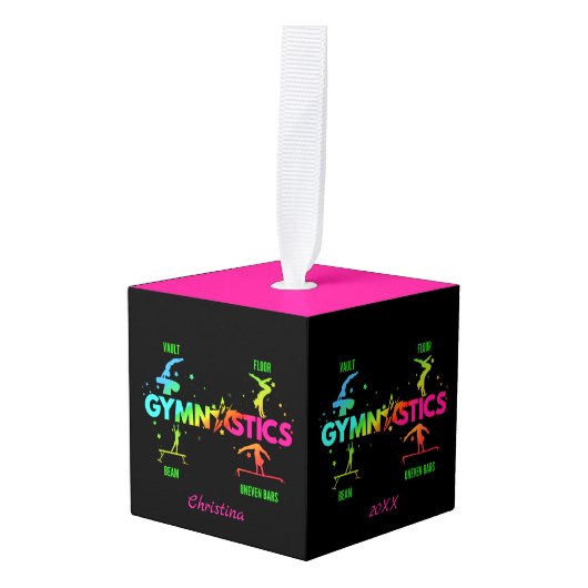 Vloerbeugel voor dames met turnscans decoratie (Voorkant hoekig)