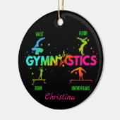 Vloerbeugel voor dames met turnscans keramisch ornament (Links)