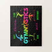 Vloerbeugel voor dames met turnscans legpuzzel (Verticaal)