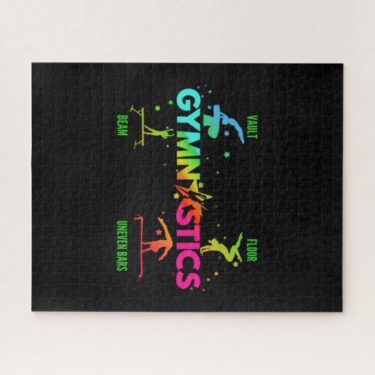 Vloerbeugel voor dames met turnscans legpuzzel (Horizontaal)