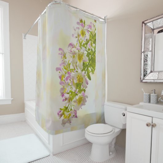 Vloerbeugels Douchegordijn (In situ)