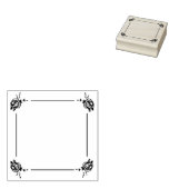 Vloerblad Rubberstempel (Gestempeld)